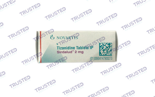 Tizanidine Tablets IP Sirdalud 2MG 1