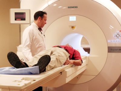 MRI Scan patient
