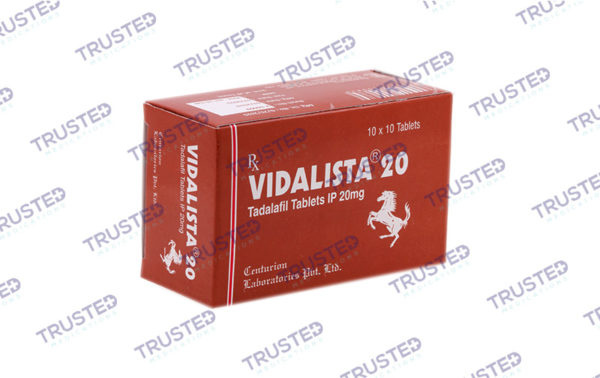 Tadalafil Tablets IP20MG Vidalista 20
